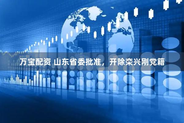 万宝配资 山东省委批准,开除栾兴刚党籍