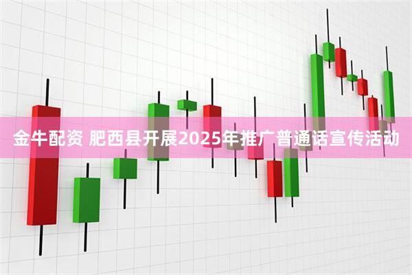 金牛配资 肥西县开展2025年推广普通话宣传活动